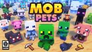The add-on introduces some of the most popular mobs as adorable pets (Image via Mojang Studios/Cyclone)